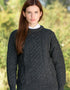 Inis Mor Aran Sweater | Charcoal