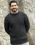 Inis Mor Aran Sweater | Charcoal