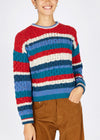 IrelandsEye Maya Multi-Coloured Sweater | Chilli