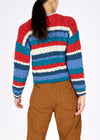 IrelandsEye Maya Multi-Coloured Sweater | Chilli