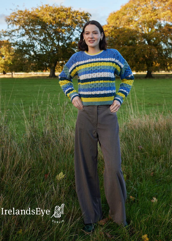 Aran Multi-Coloured Sweater | Marina