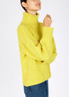 IrelandsEye Polo Neck Sweater | Buttercup