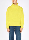 IrelandsEye Polo Neck Sweater | Buttercup