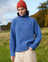 IrelandsEye Marina Polo Neck Sweater | Wool Cashmere Blend | Irish Knitwear