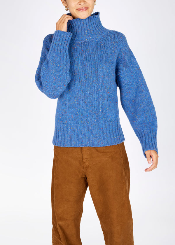 IrelandsEye Polo Neck Sweater | Marina