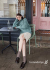 IrelandsEye Polo Neck Sweater | Ocean Mist