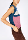 IrelandsEye Colour Block Aran Vest | Marina