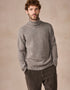 IrelandsEye Lightweight Polo Neck Irish Sweater | Rocky Ground