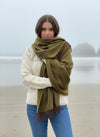 McNutt Cashmere Wrap | Turf Green