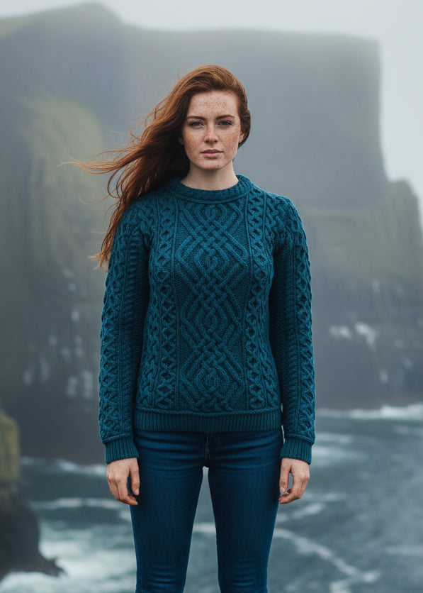 Aran Cable Knit Sweater | Bermuda