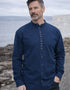 Civilian Men's Grandfather Shirt | Navy