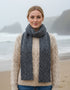 Mucros Cara Scarf | Black Speck