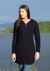Celtic Aran Jacket | Navy