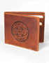 Celtic Cuchulainn Leather Wallet | Tan