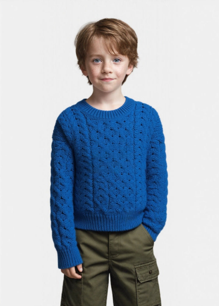 Childrens Aran Sweater