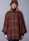 Mucros Country Cape | Red Check