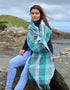 McNutt Crashing Wave Wrap - Luxury Irish Merino & Cashmere Blend