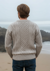back of inis mor sweater