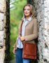 Tinnakeenly Leather Messenger Bag - Tan