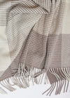 Foxford Dún Briste Cashmere and Lambswool Throw