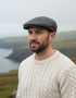 Donegal Tweed Flat Cap | Charcoal Salt & Pepper | 100% Irish Wool