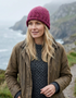Donegal Fleck Wool Hat - Pink