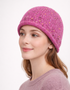 Donegal Fleck Wool Hat - Pink