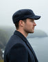 Donegal Tweed Cadet Cap | Navy