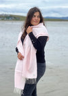 McNutt Cloud Pink Cashmere Wrap