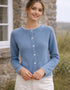 IrelandsEye Women's Killiney Cardigan | Harbour Blue