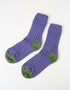 Purple Irish Merino Wool Socks | Women's