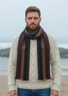 Mucros Donegal Scarf | Mustard Brown