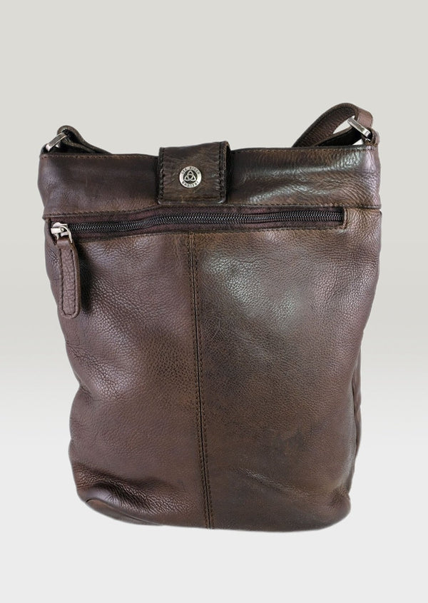 Lee River Leather Torc Bag | Brown