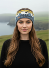 Erin Aran Sheep Headband | Blue & Yellow