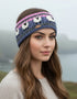 Erin Aran Sheep Headband | Blue & Pink