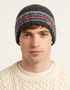 Erin Men's Rib Pullon Hat | Charcoal Grey