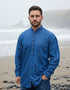 Civilian Irish Grandfather Shirt | Denim