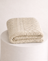 Aran Honeycomb Blanket | Nep - Clearance