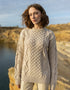 Heavy Weight Aran Fisherman Sweater | Oatmeal
