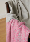 Foxford Cashmere and Lambswool Throw | Lily
