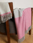 Foxford Cashmere and Lambswool Throw | Lily