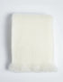 Foxford Mohair Throw | Off White