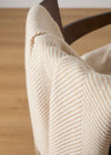Foxford Merino Throw | Camel & White