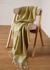 Foxford Cashmere and Lambswool Throw | Silver Strand
