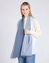 Foxford Denim 4 Block Extra Fine Merino Schal