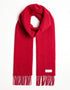 Foxford Lambswool Scarf | Red