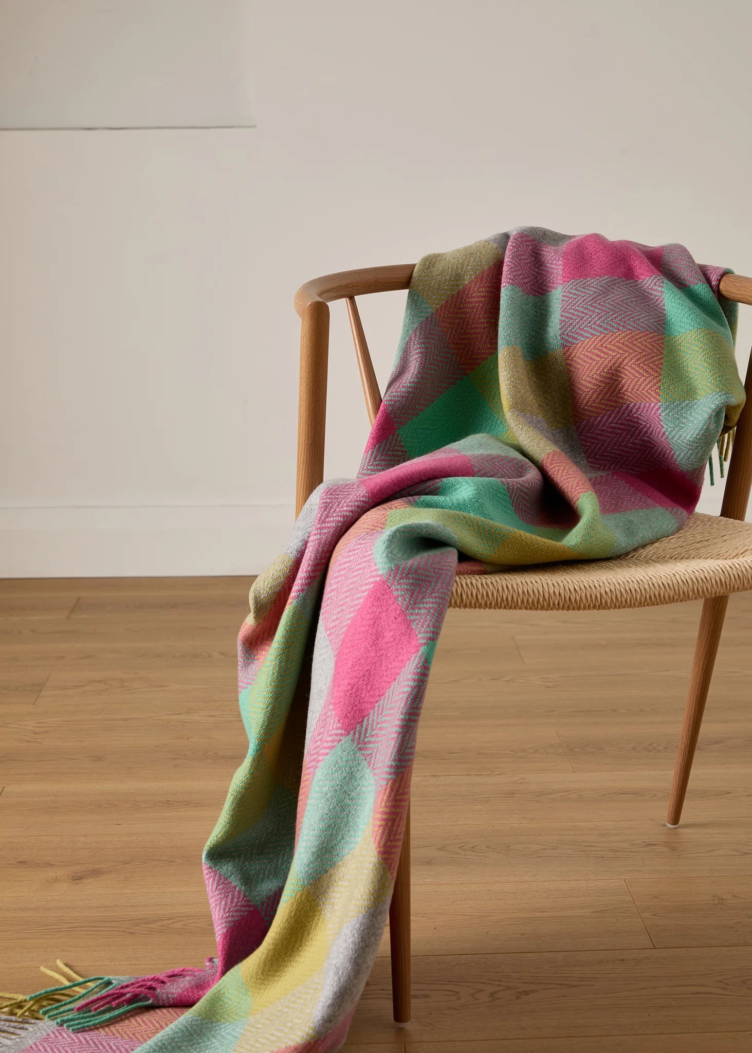 Foxford Cashmere and Lambswool Throw | Skellig