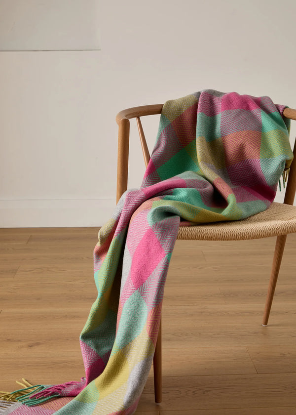 Foxford Cashmere and Lambswool Throw | Skellig