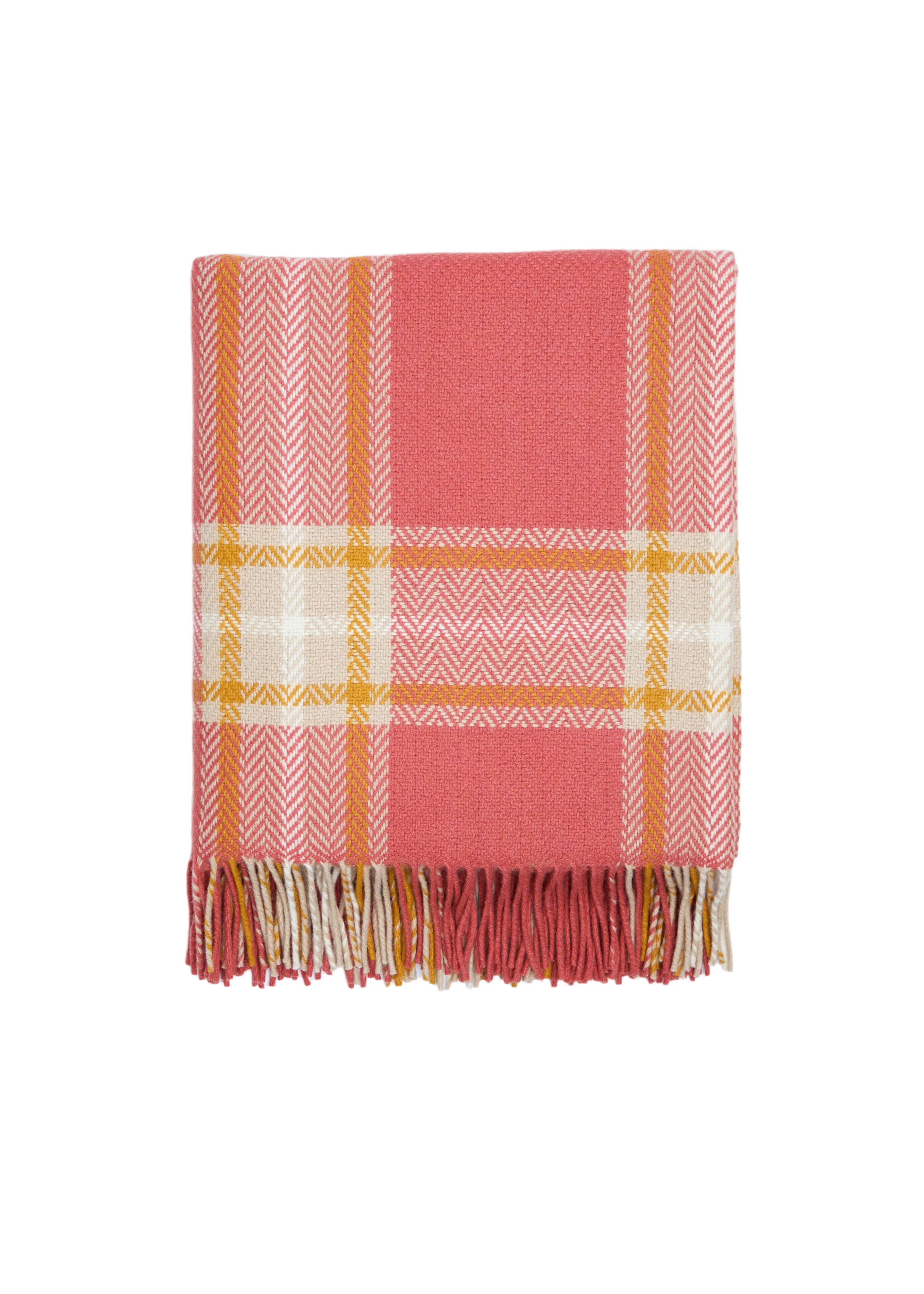 Foxford Cashmere and Lambswool Throw | Macha