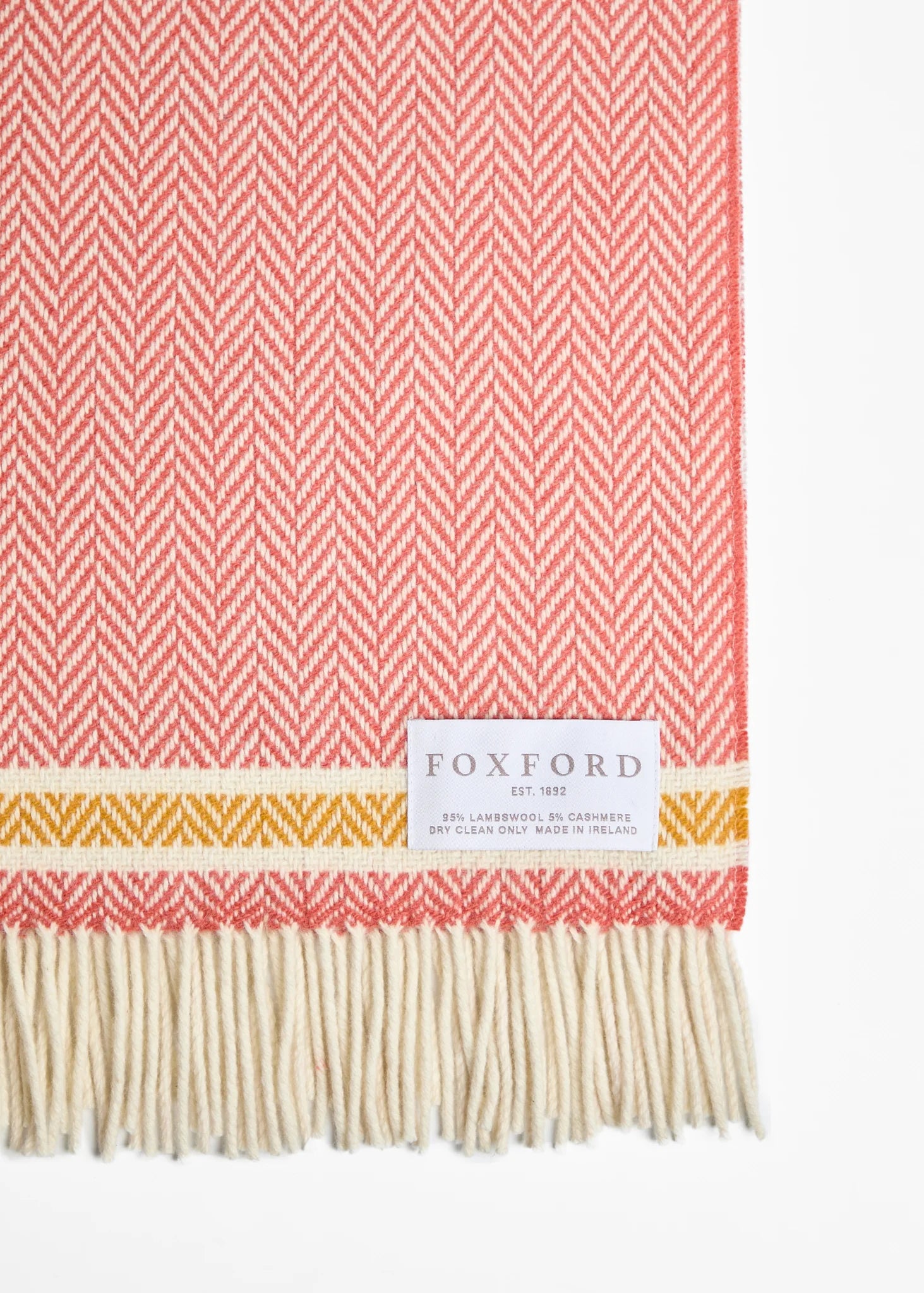 Foxford Cashmere and Lambswool Throw | Inishcrone